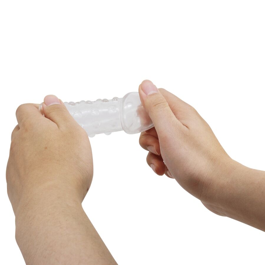 Pretty Love Tight and Volumizing Penis Sleeve Transparent
