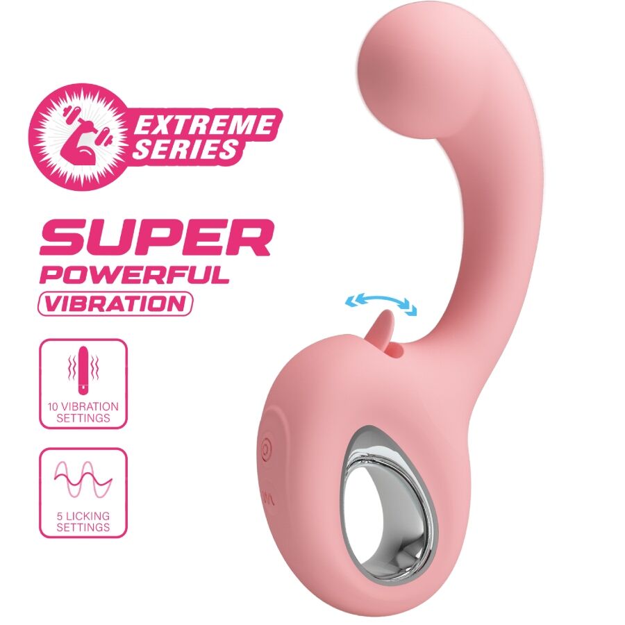 Pretty Love Erynnyes - Estimulador Dual G-Spot y Clítoris con 10 Vibraciones