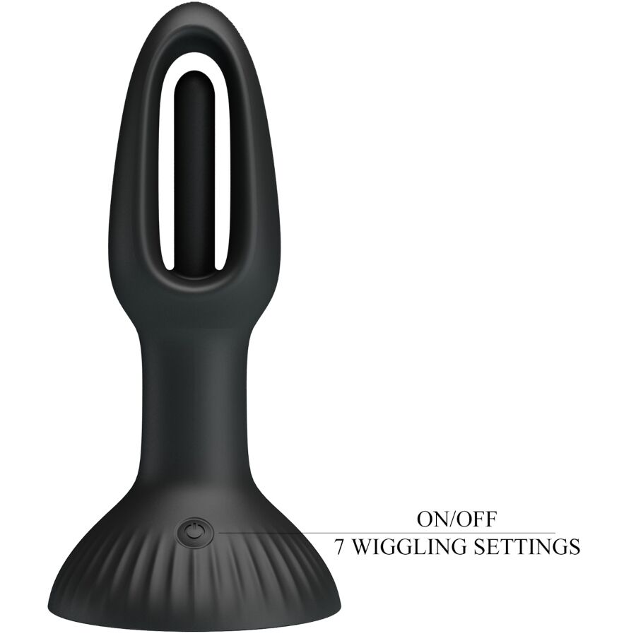 Pretty Love Hubert - Plug Anal con 7 Modos de Vibración