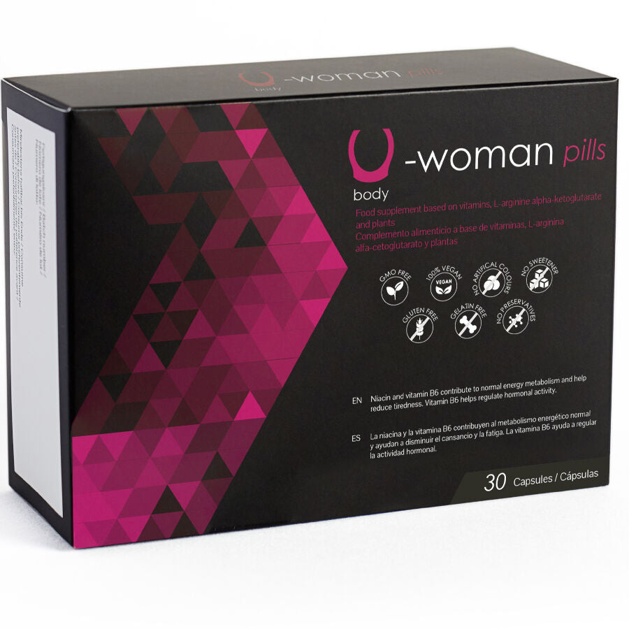 500 Cosmetics U-Woman Increase Female Libido - 30 Cápsulas
