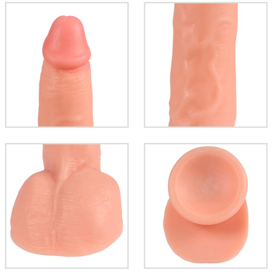 Shequ Beast Vibrating Dildo with Remote Control 24.5 cm