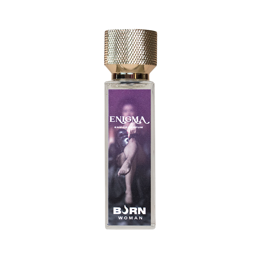 Burn Enigma Women's Perfume 20 ml - Fragancia Amaderada Atemporal