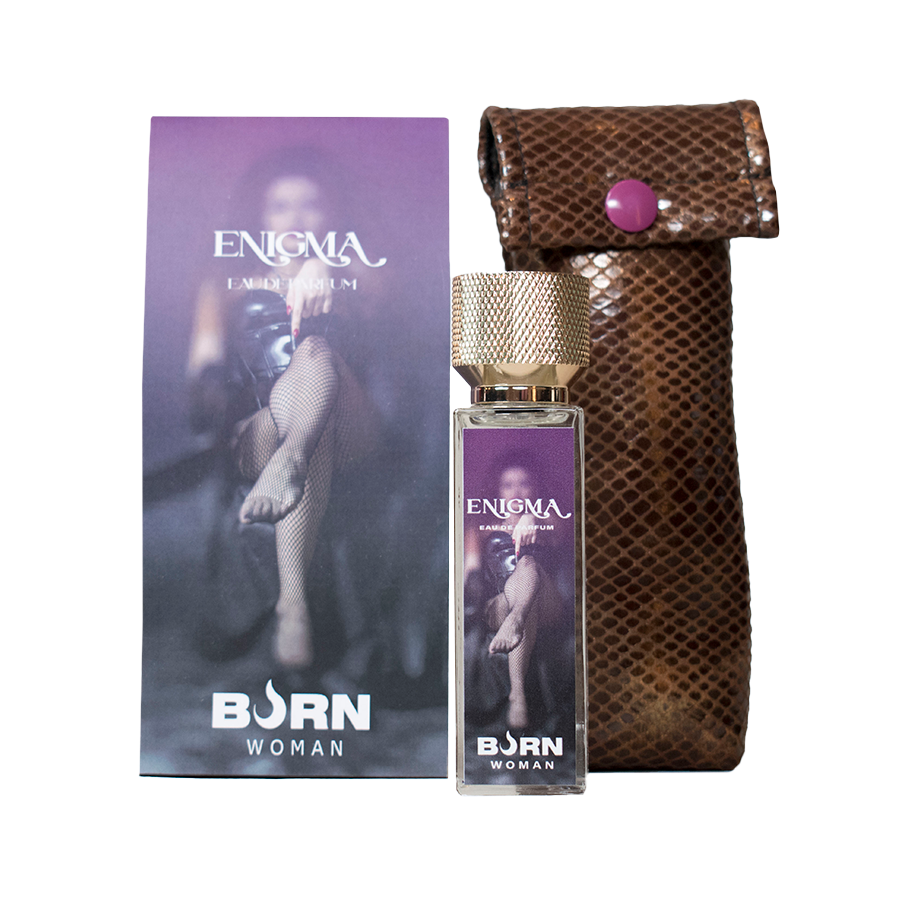 Burn Enigma Women's Perfume 20 ml - Fragancia Amaderada Atemporal