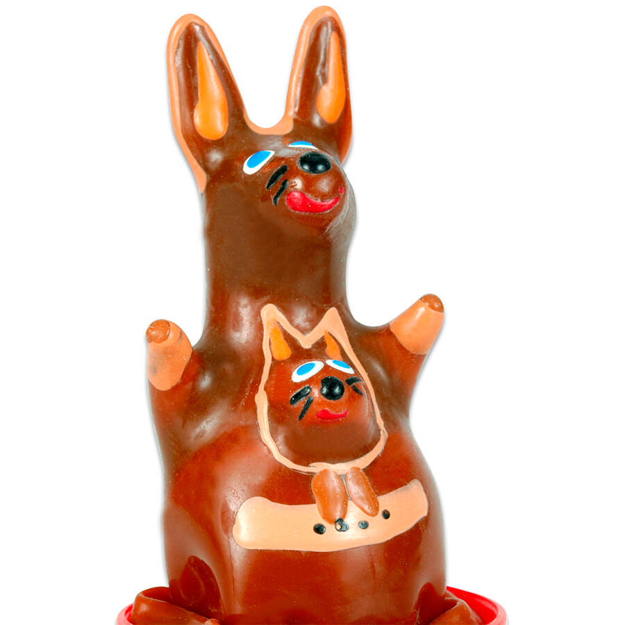 Condón Novelty XL Pintado a Mano Modelo Canguro - Condomerie