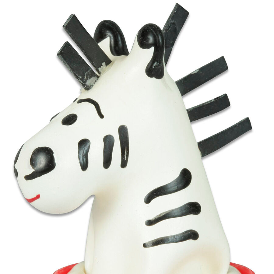 Condón Novelty Pintado a Mano Diseño Cebra - Pieza Única