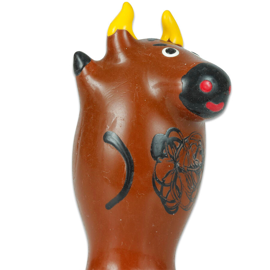Condomerie Handpainted Novelty Condoms Bull Model 1 - Diseño Artesanal Único