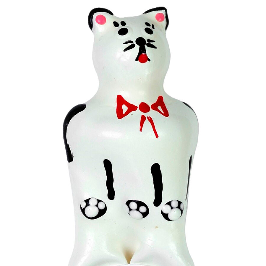 Condones Novelty Pintados a Mano Condomerie - Modelo Gato XL