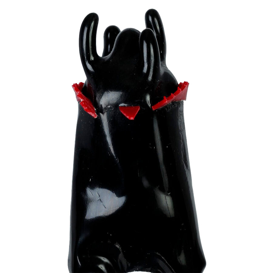 Condomerie Handpainted Novelty Condoms Black Tower XL