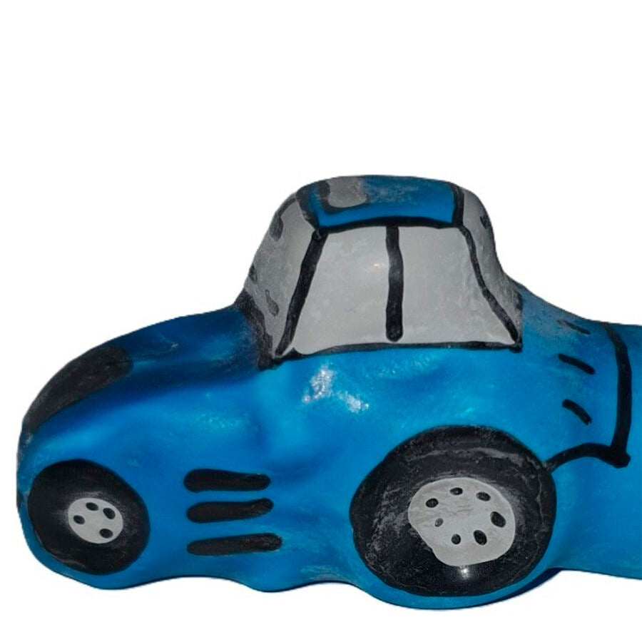 Condones Novelty Handpainted Tractor Blue XL - Látex Natural Pintado a Mano