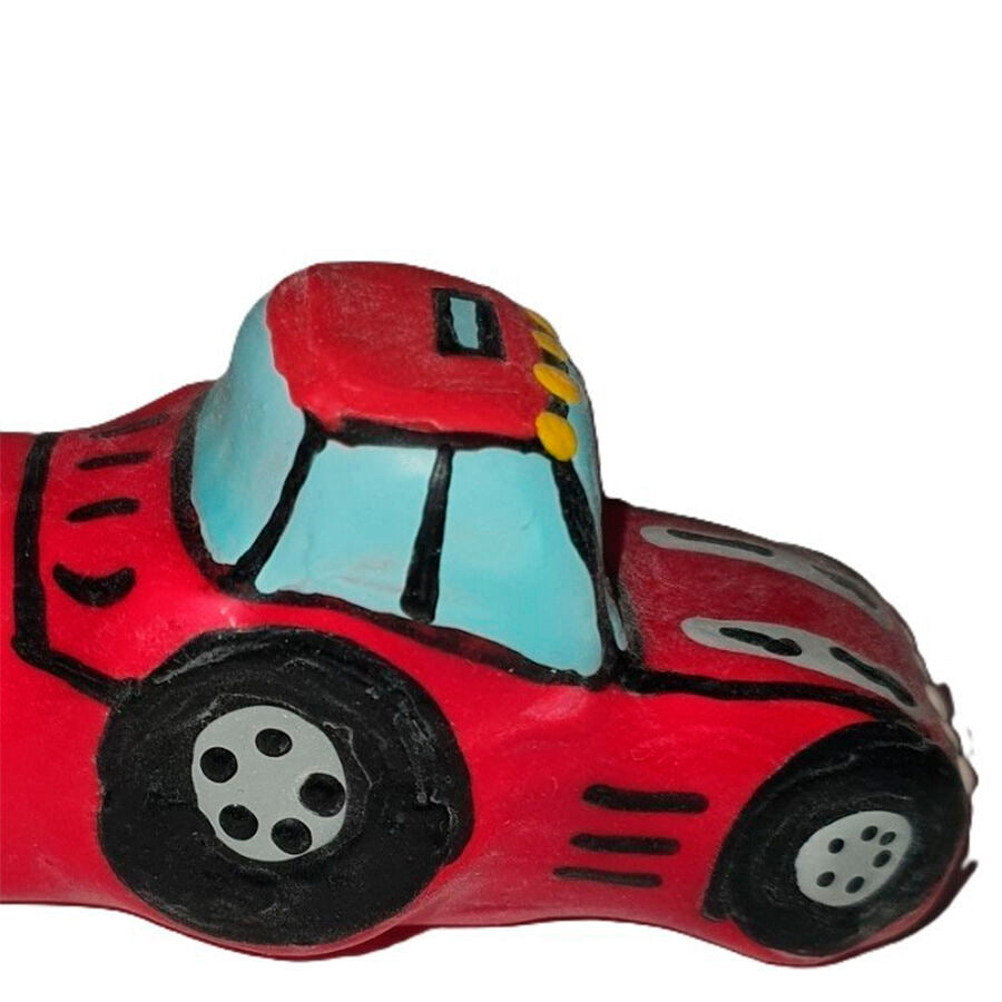 Condones Novelty Handpainted Tractor Red XL - Condomerie