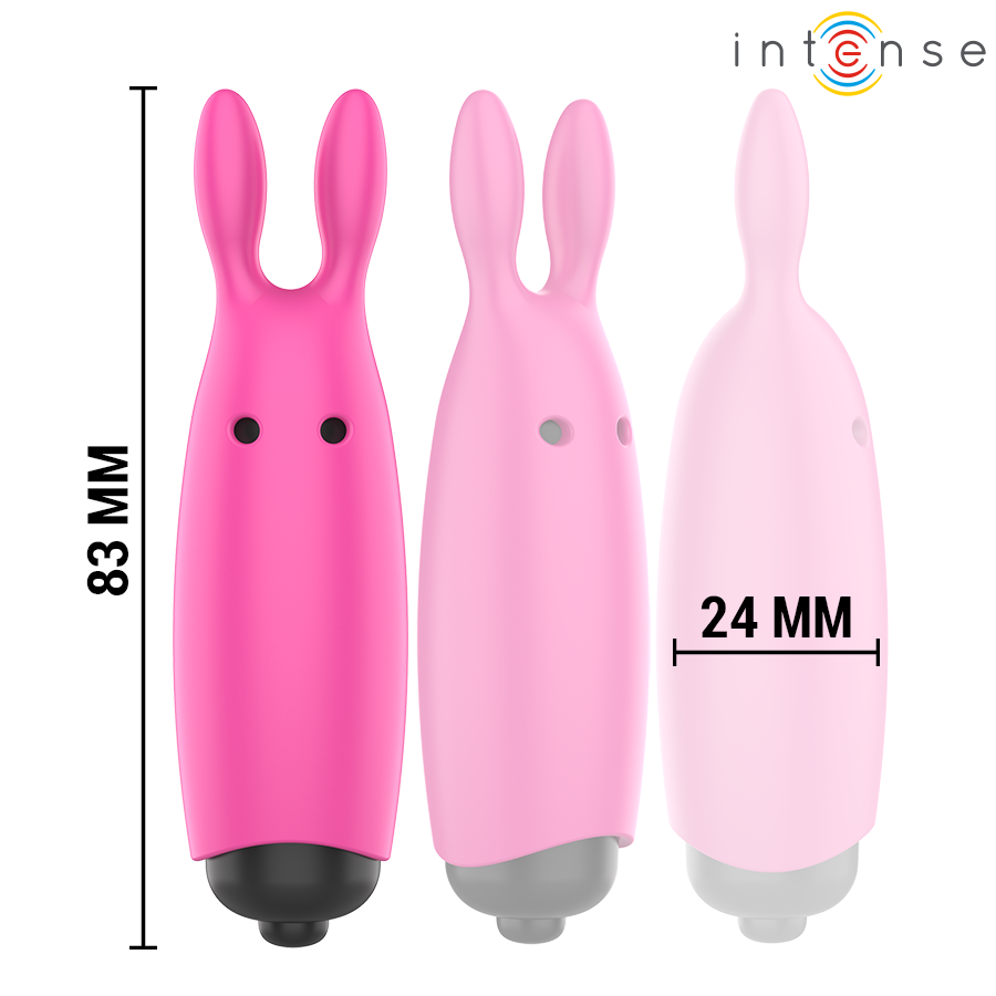Intense Hopper Pink - Vibrador Compacto 8.3 cm