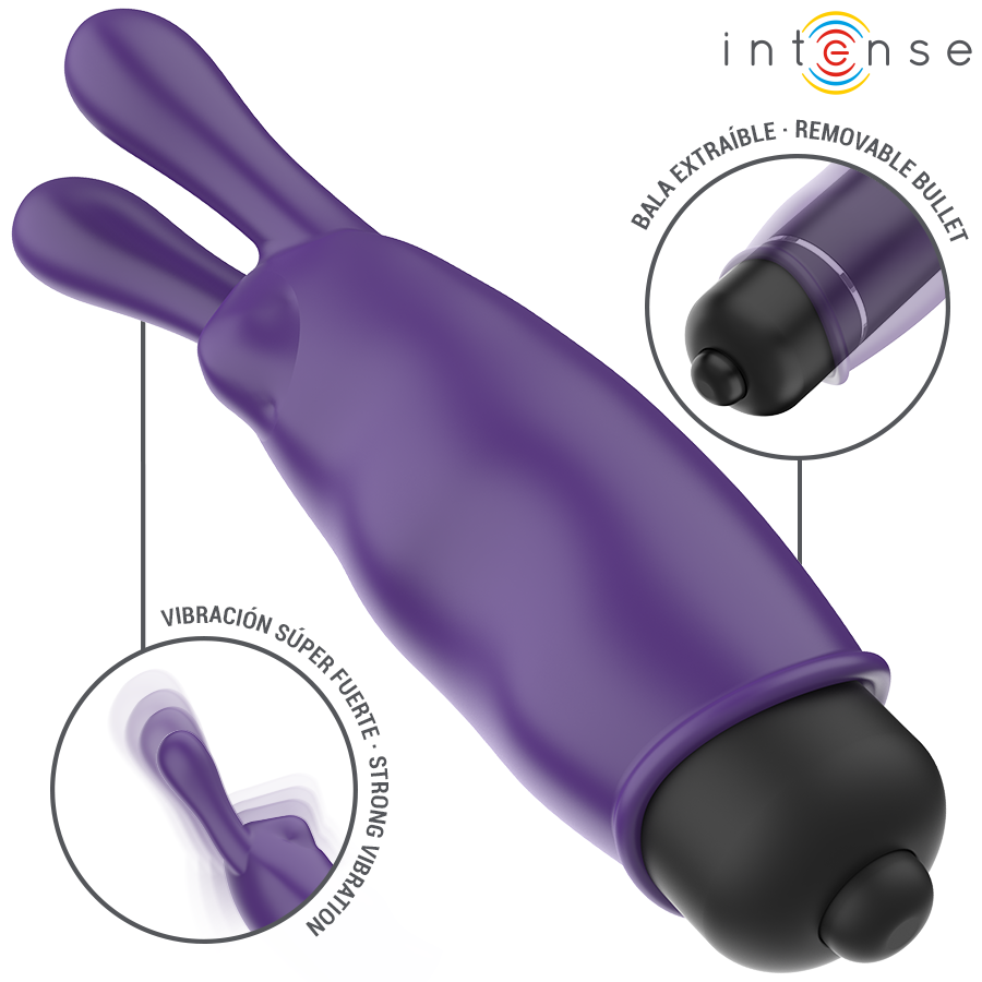Intense Mystic Purple - Vibrating Bullet 8.7 x 2.4 cm