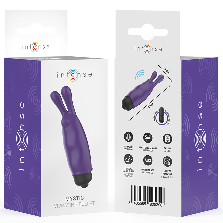 Intense Mystic Purple - Vibrating Bullet 8.7 x 2.4 cm