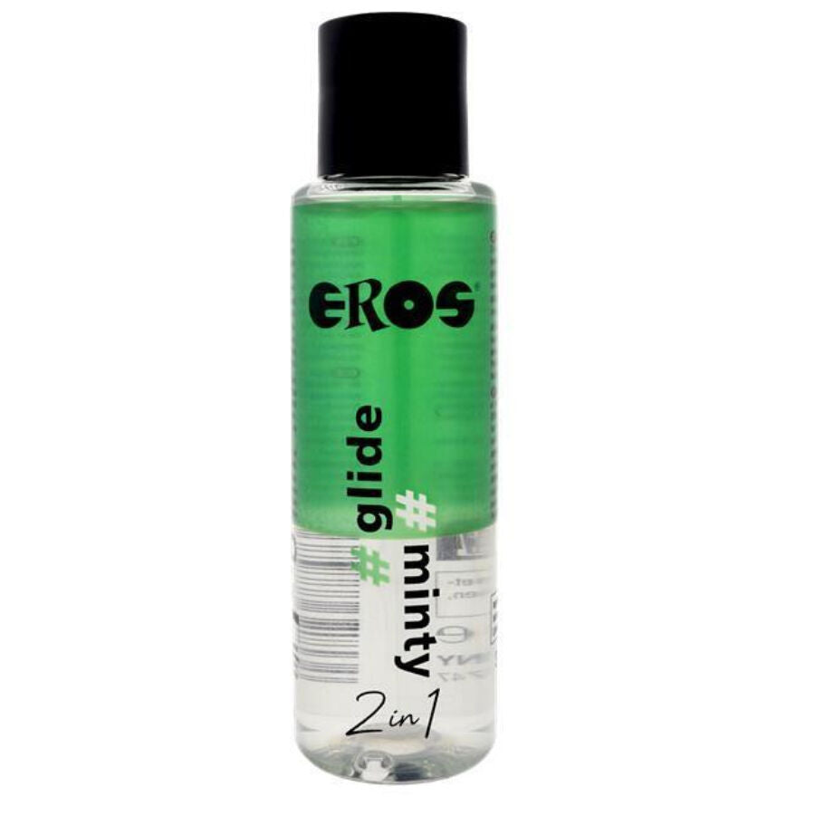 EROS 2 in 1 Glide Lubricante de Silicona con Menta 100 ml