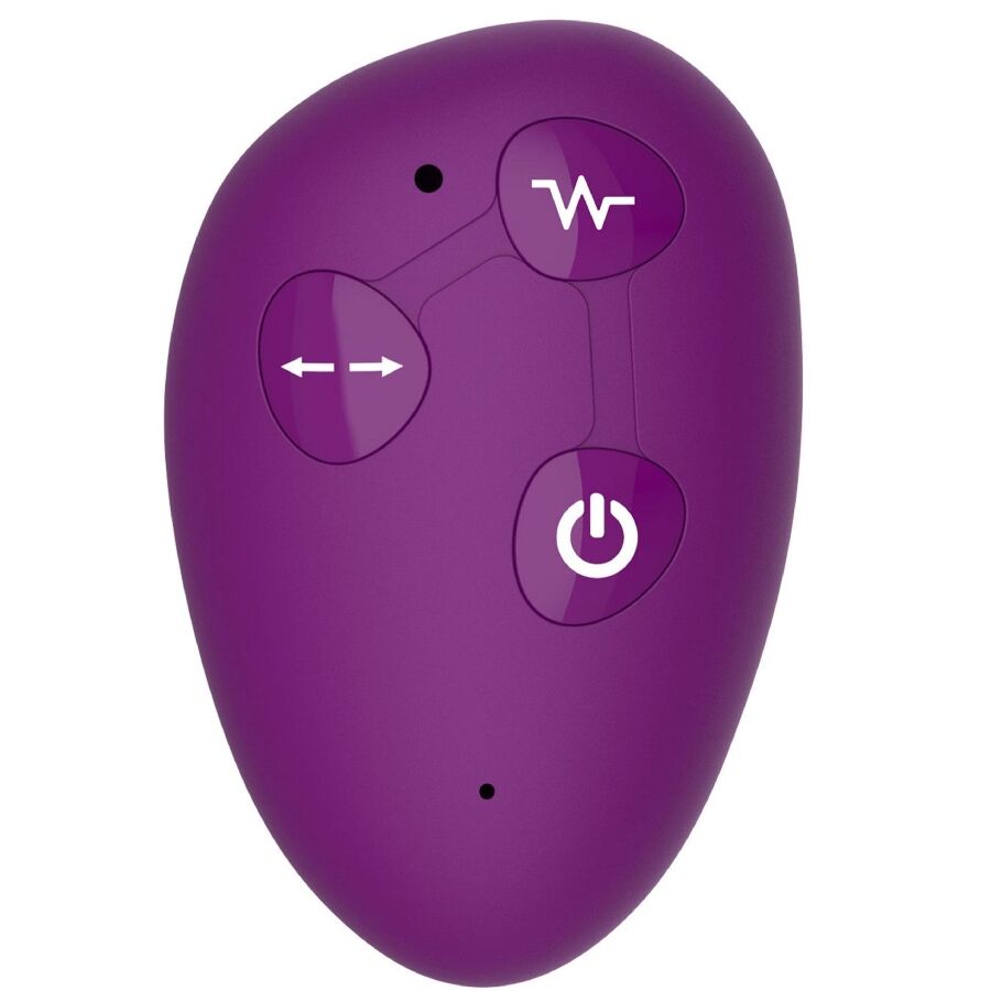 Xocoon 2 en 1 Vibrador sin Tirantes con Control Remoto Morado