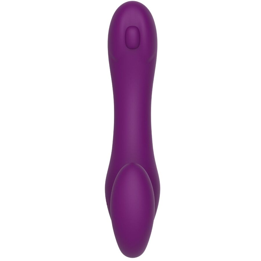 Xocoon 2 en 1 Vibrador sin Tirantes con Control Remoto Morado
