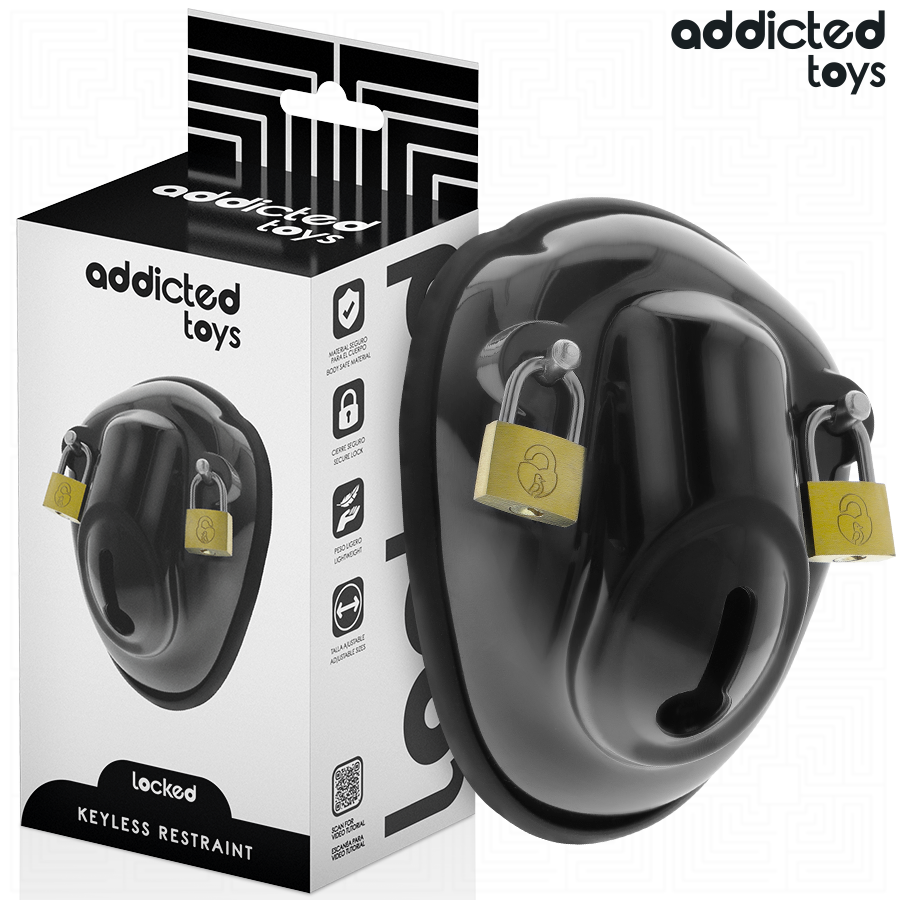 Addicted Toys Locked - Jaula de Castidad sin Llave 11.5 cm