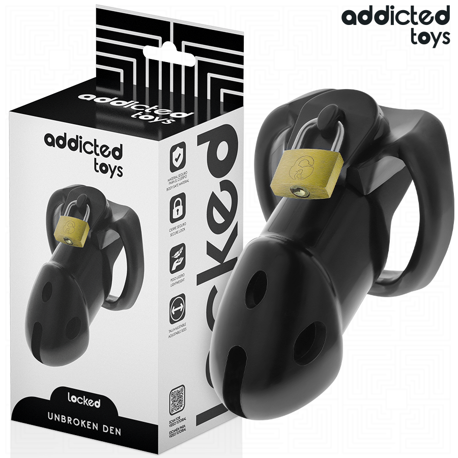 Jaula para Pene ADDICTED TOYS LOCKED 9,8 cm - Control y Sumisión