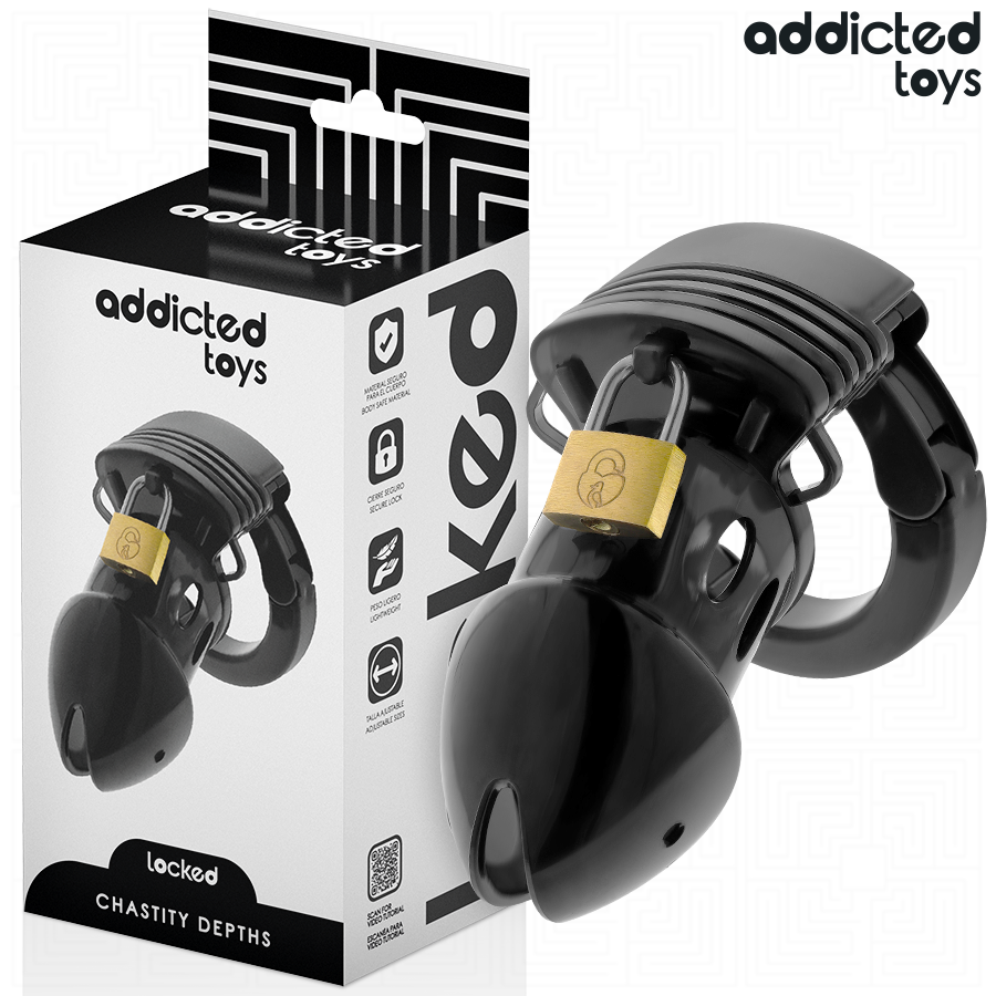 Addicted Toys Locked - Jaula de Castidad Ajustable 7.5 cm
