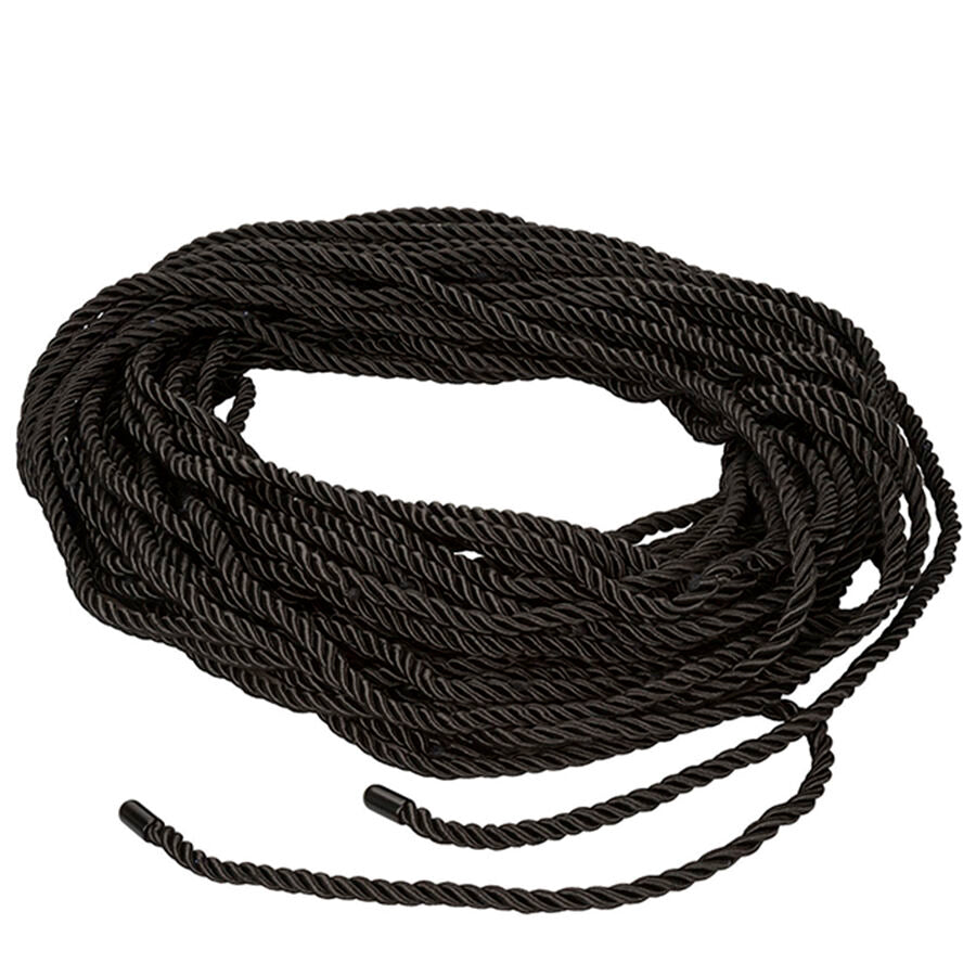 Scandal Black BDSM Rope 30m - Cuerda de Bondage Suave y Resistente