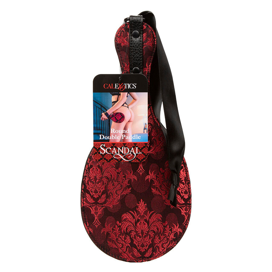 CalExotics Scandal Double Round Paddle - Pala BDSM Dual Layer