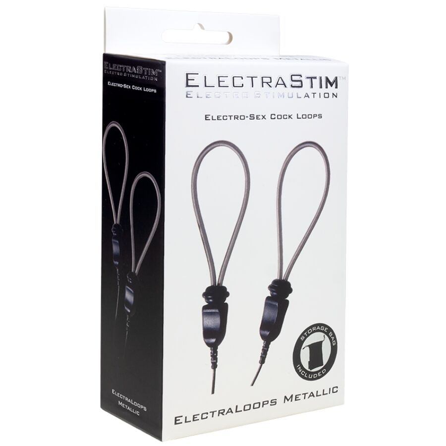 Electrastim Electraloops - Anillos Pénicos Metálicos Ajustables (Pack 2)