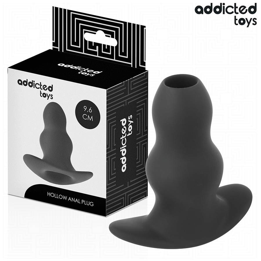 Addicted Toys - Plug Anal Hueco Silicona Talla M