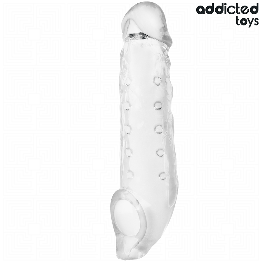 Funda Peneana Transparente Talla M 27 cm - ADDICTED TOYS
