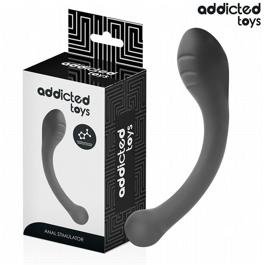 Estimulador Anal de Silicona 18 cm - ADDICTED TOYS