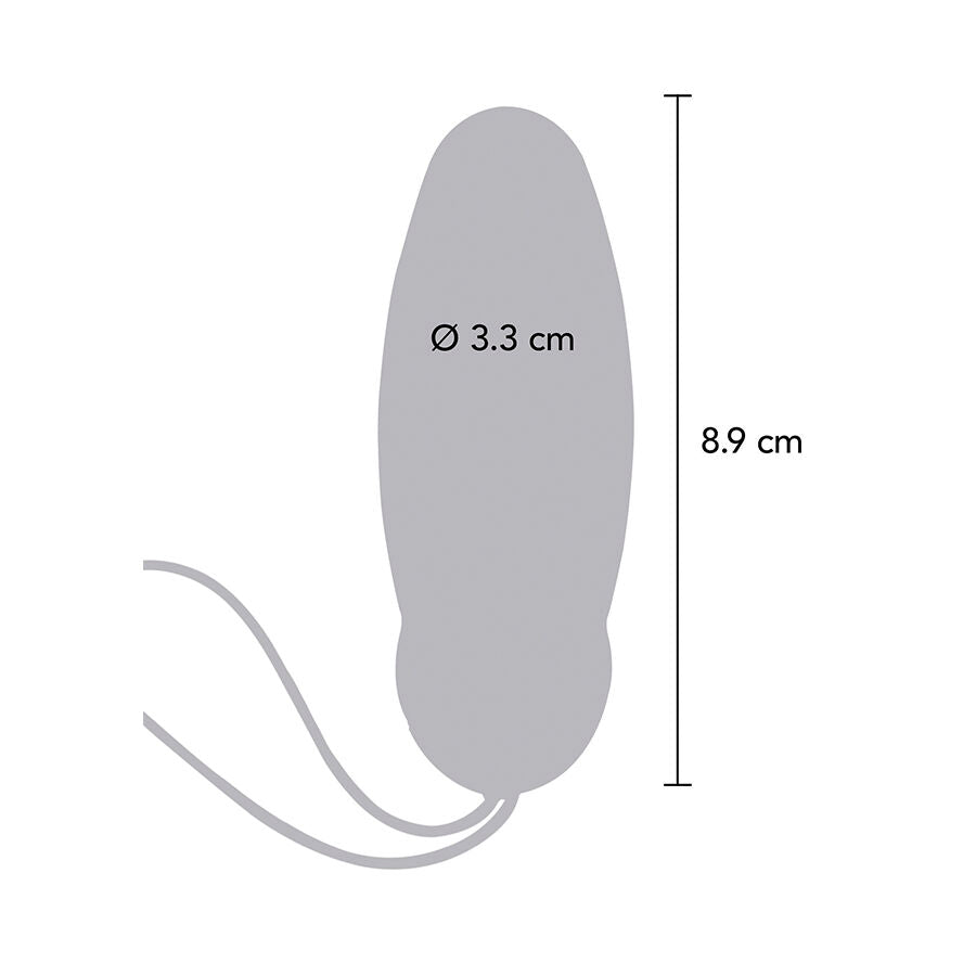 TOYJOY Happiness I'm So Eggcited - Vibrador con Control Remoto Azul