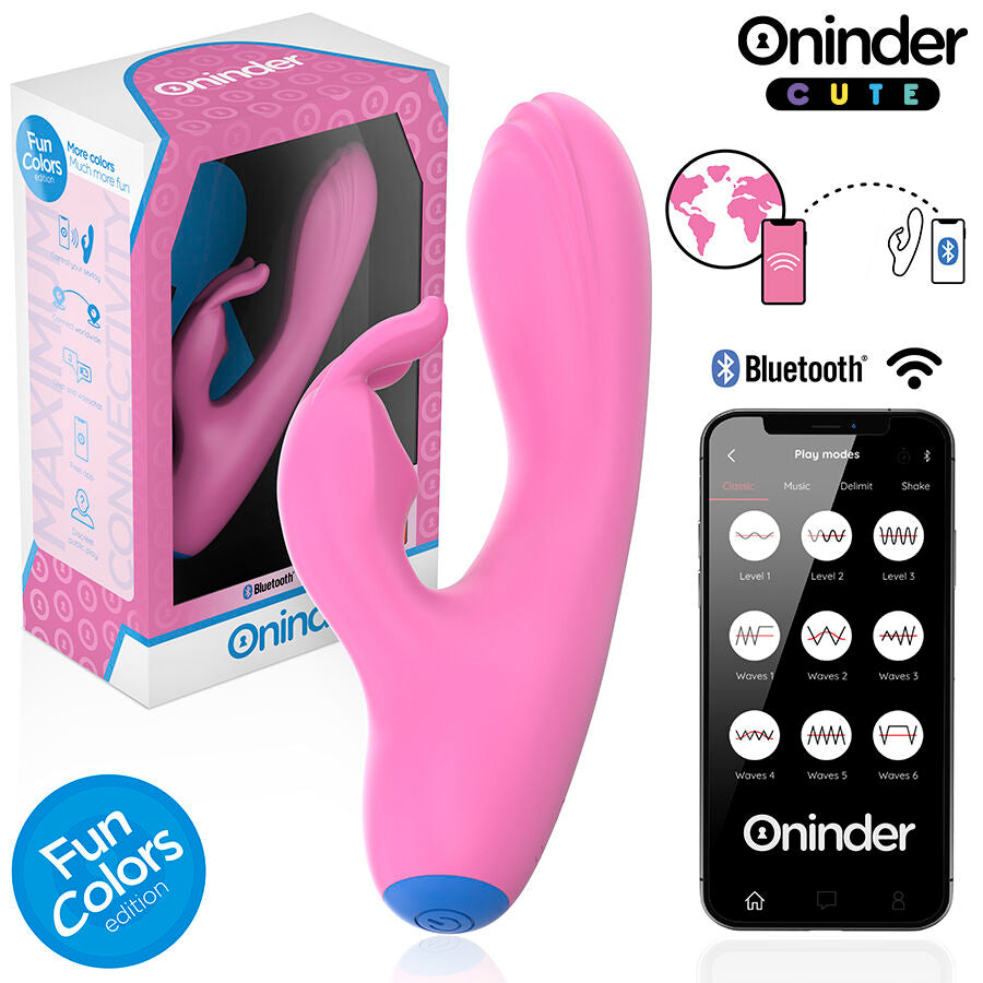 Oninder Cute Love Bunny - Vibrador con Control por App