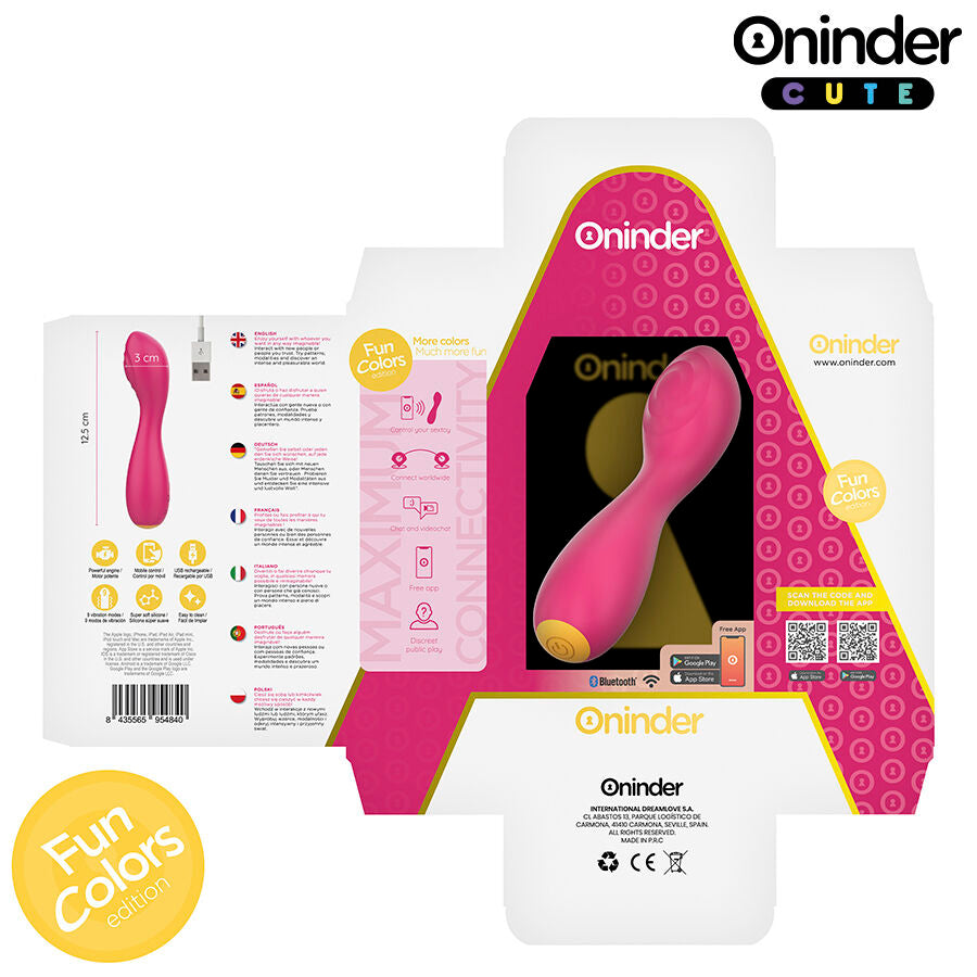 Oninder Cute Love Buddy Master - Vibrador con Control por App