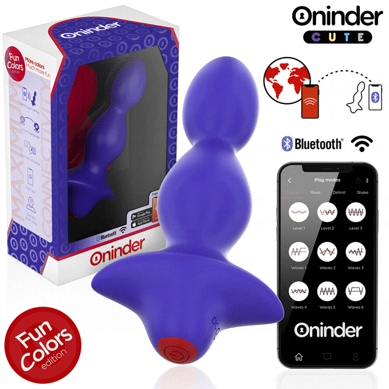 Oninder Cute Love Butt - Vibrador Anal con Control por App
