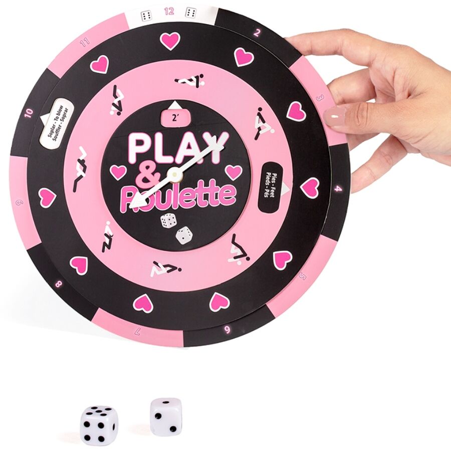 Secretplay Play & Roulette Dice - Juego de Mesa Multiidioma