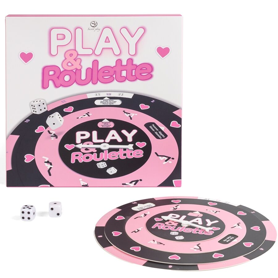 Secretplay Play & Roulette Dice - Juego de Mesa Multiidioma