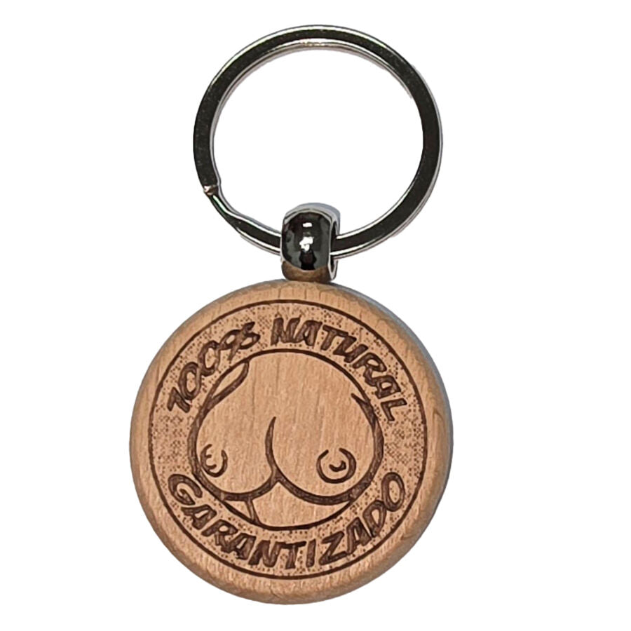 Llavero de Madera Diablo Picante - Diseño Original