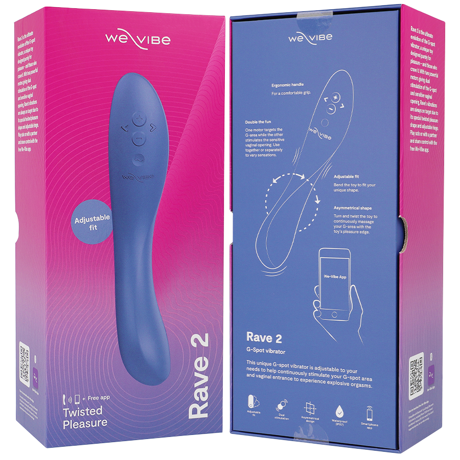 We-Vibe Rave 2 Vibrador G-Spot Azul