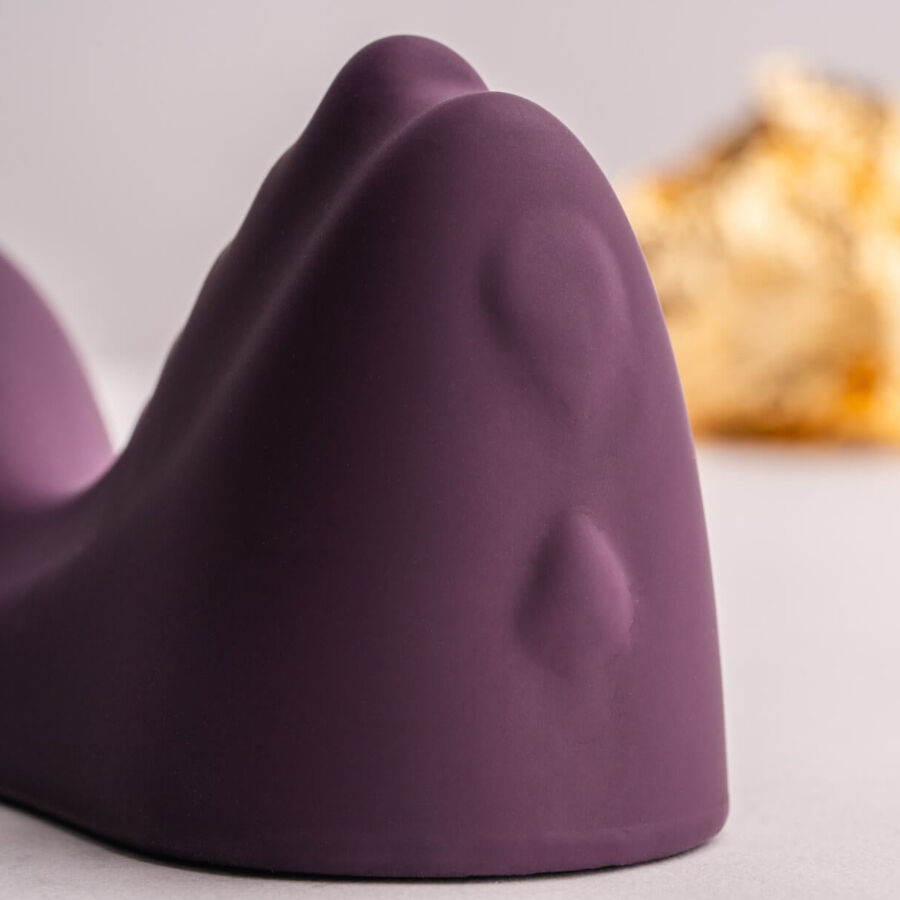 Rocks-Off Ruby Glow Purple Sit-On Vibrator