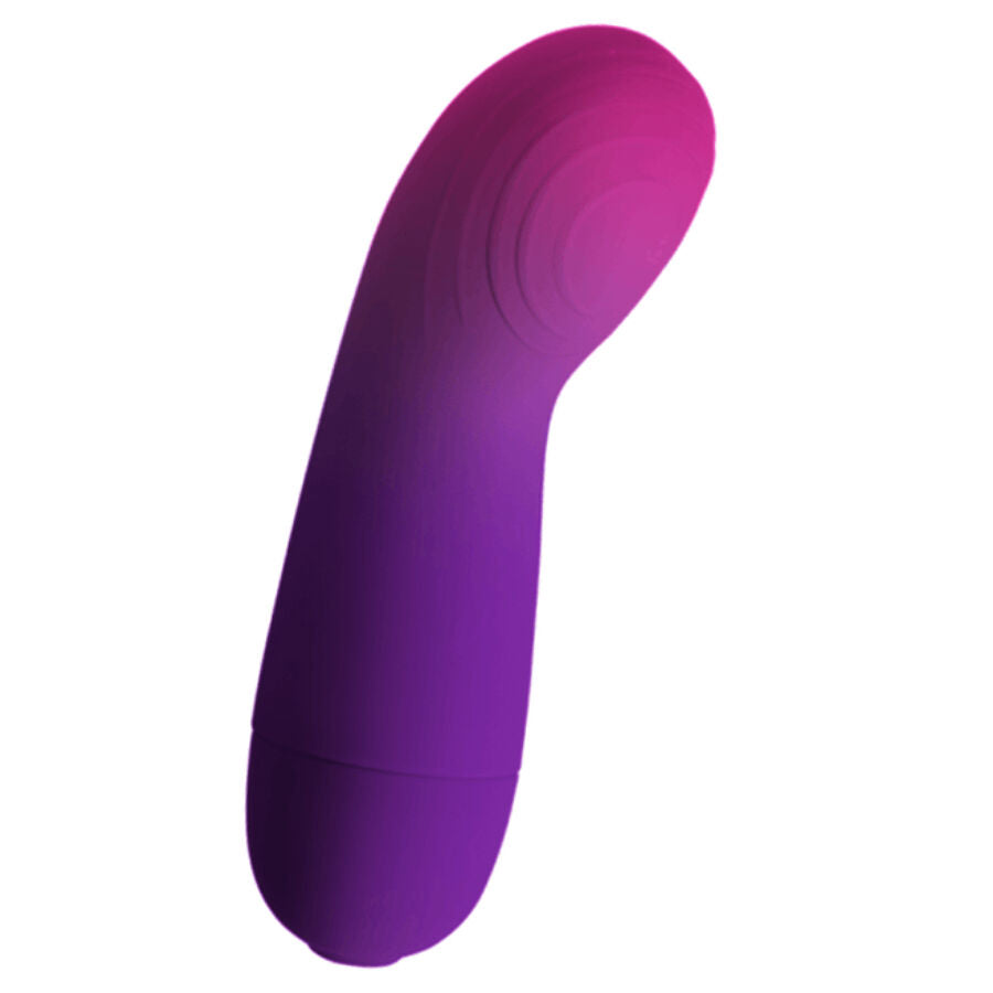 Rocks-Off Glow Girl Vibe - Vibrador Discreto Púrpura para Punto G
