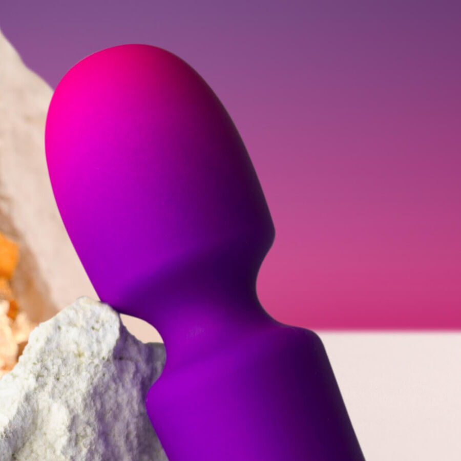Rocks-Off Glo Girl Vibrator Wand Mini Purple