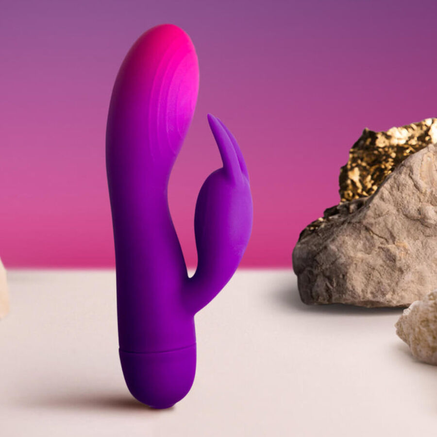 Rocks-Off Glo Girl Purple Rabbit Vibrator