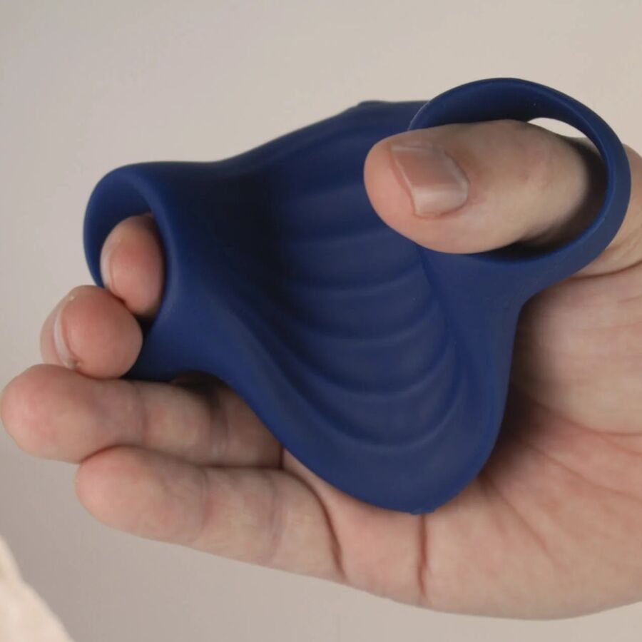Rocks-Off Palm Blue - Vibrador Flexible