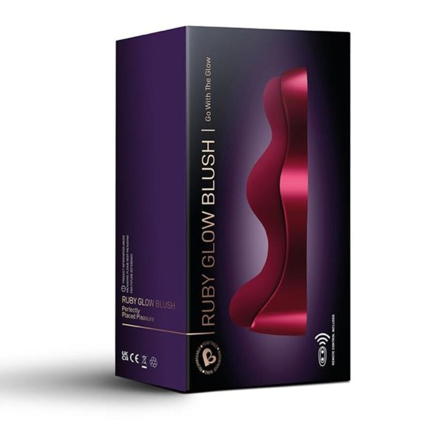Rocks-Off Ruby Glow Blush Red G-Spot Vibrator