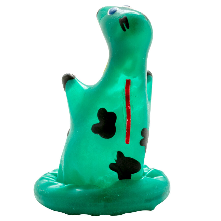 Condones Novelty Pintados a Mano Loch Ness Monster - Condomerie