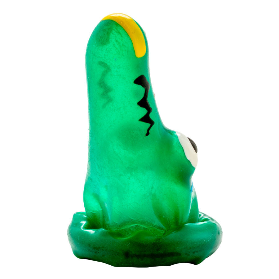 Condones Novelty Pintados a Mano Condomerie - Modelo Cocodrilo