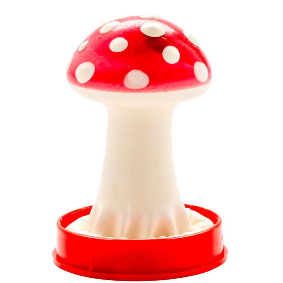 Condomerie Handpainted Novelty Condoms Toadstool Model 1 - Preservativo Pintado a Mano