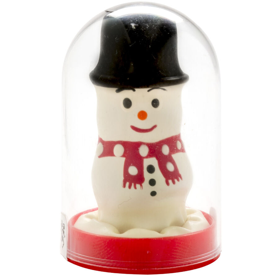 Condomerie Condón Novedad Muñeco de Nieve Pintado a Mano XL