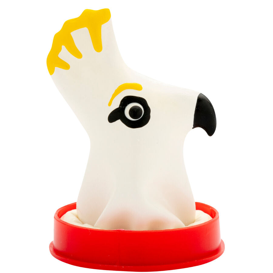 Condones Novelty Handpainted Parrot White - Latex Natural Pintados a Mano