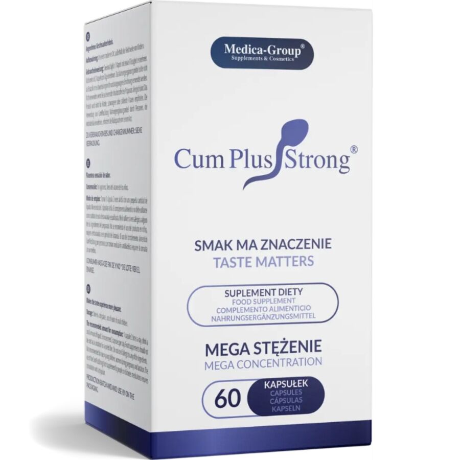 Cum Plus Strong Semens Enlargement 60 Cápsulas - Medica Group
