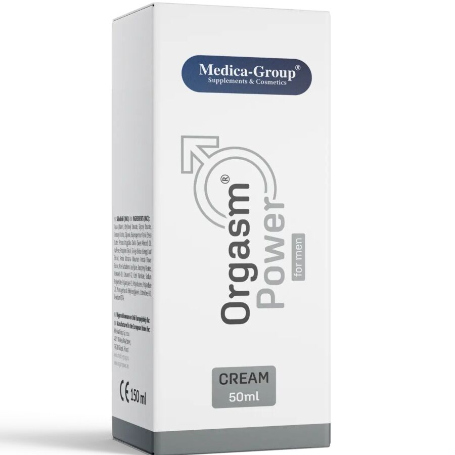 Orgasm Power Intimate Cream for Men 50 ml - Medica Group